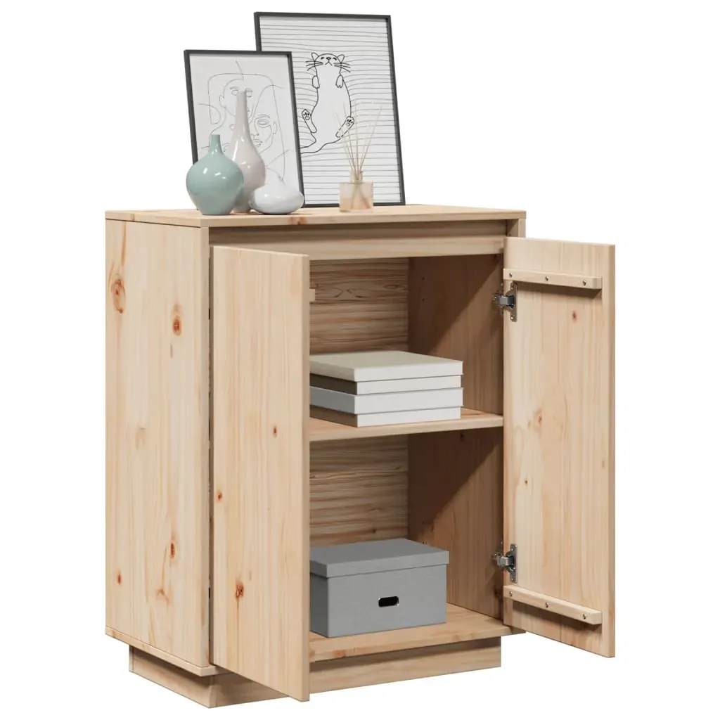 Sideboard 60x34x75 cm Solid Wood Pine Price
