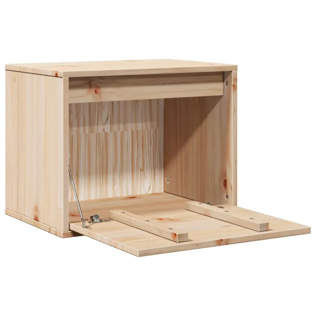 Wall Cabinet 45x30x35 cm Solid Wood Pine Price