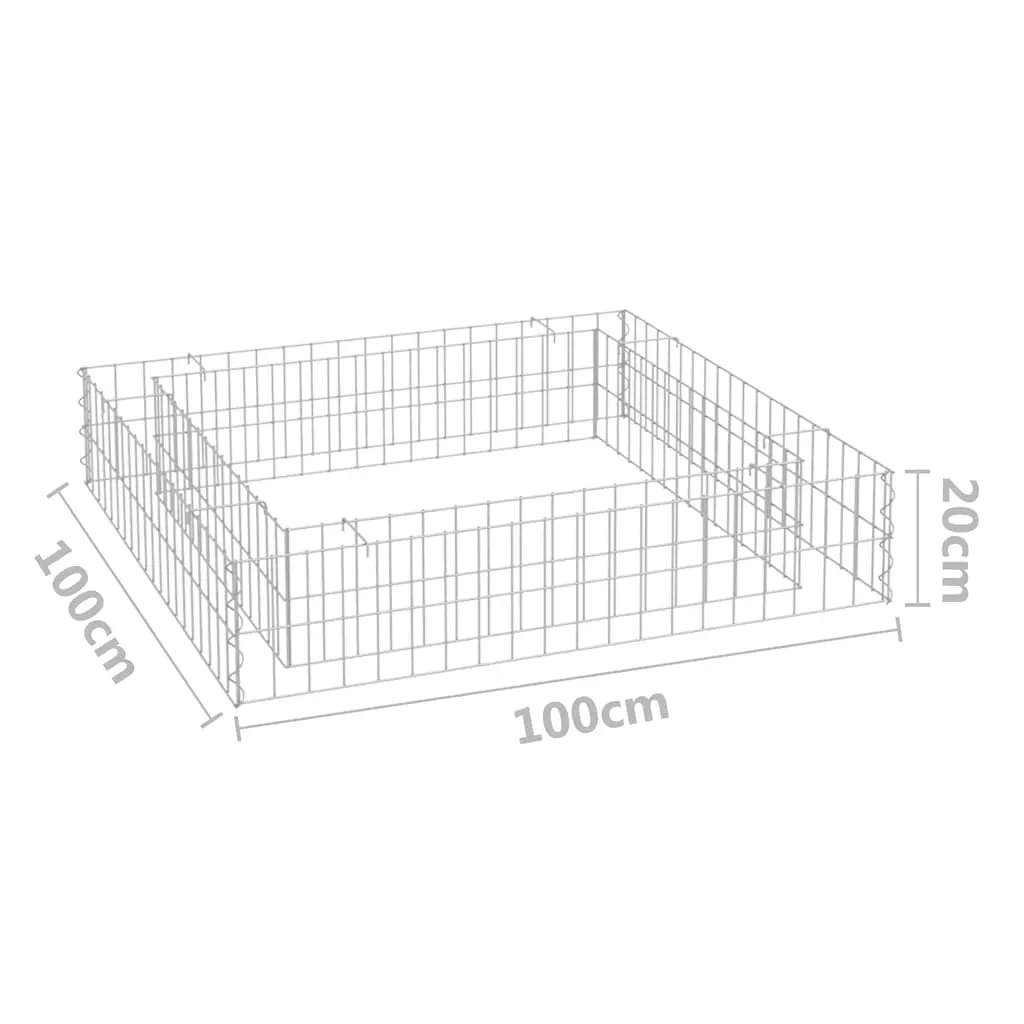 Gabion Raised Bed Galvanised Steel Price
