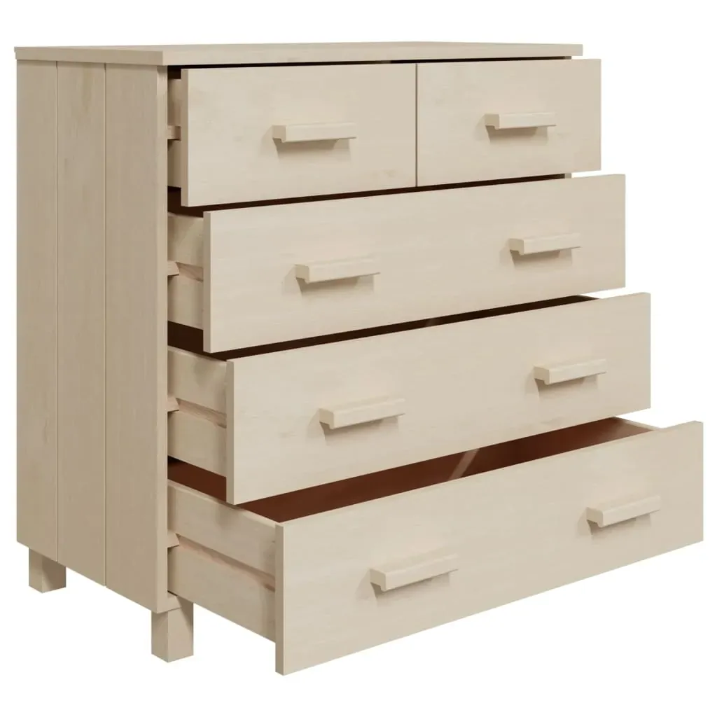 Sideboard Honey 79x40x80 cm Solid Wood Pine Price