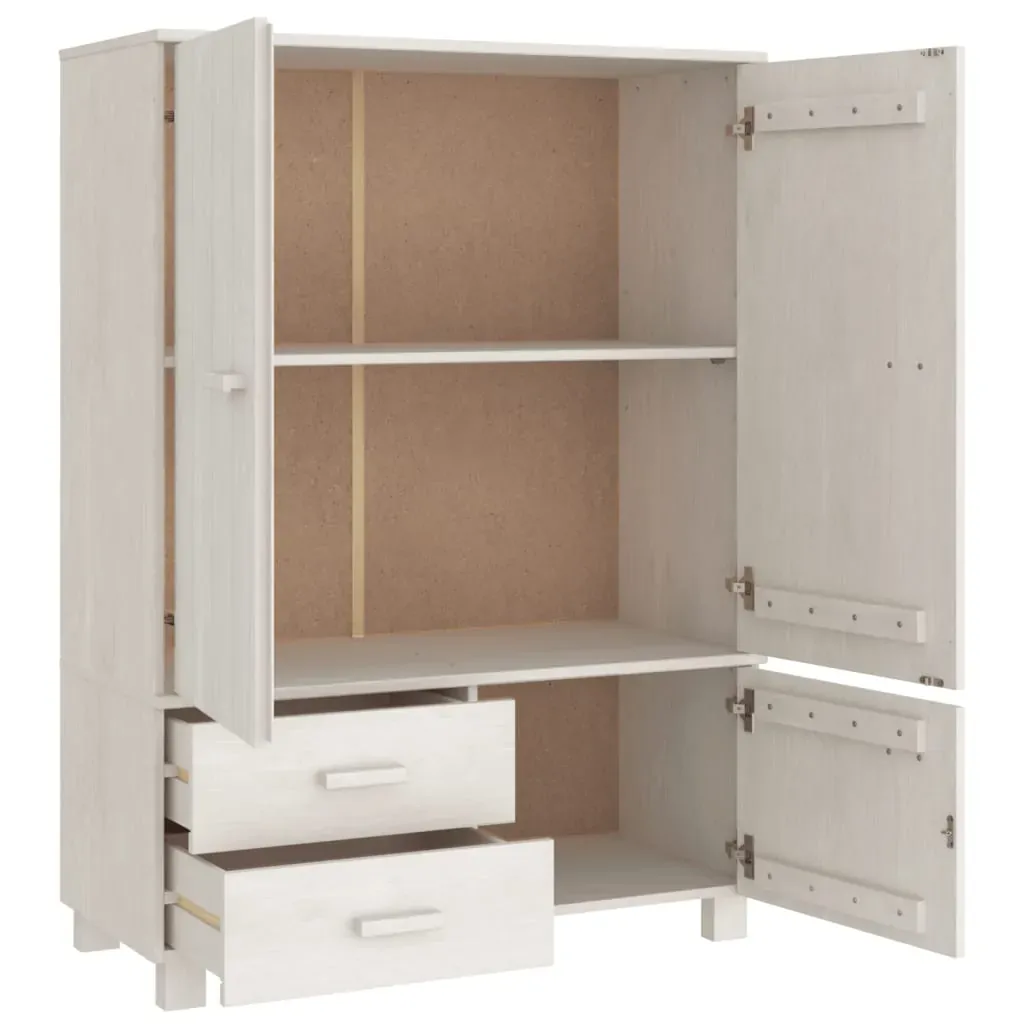 Wardrobe 99x45x137 cm Solid Wood Pine Price