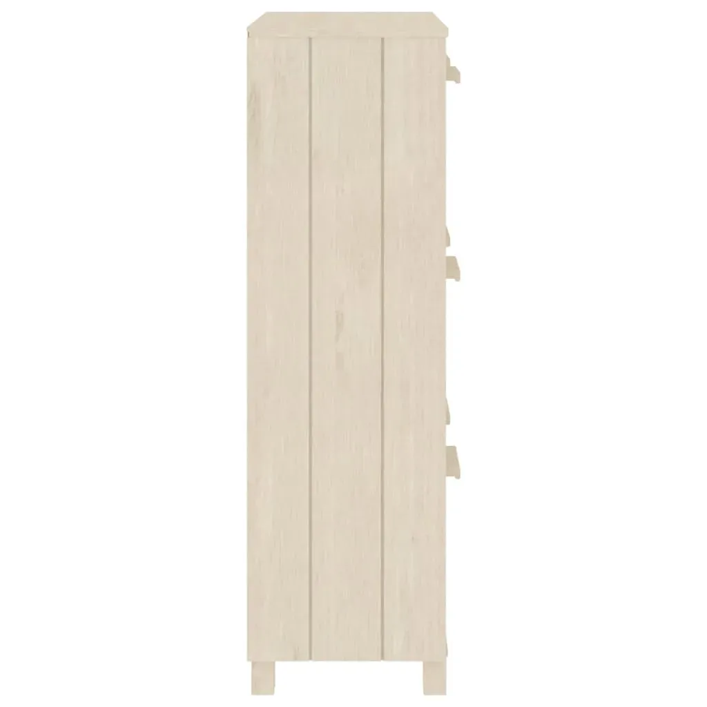 Shoe Cabinet 59.5x35x117 cm Solid Wood Pine Price