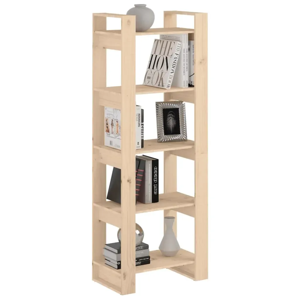 Talladega Book Cabinet/Room Divider 60x35x160 cm Solid Wood Price