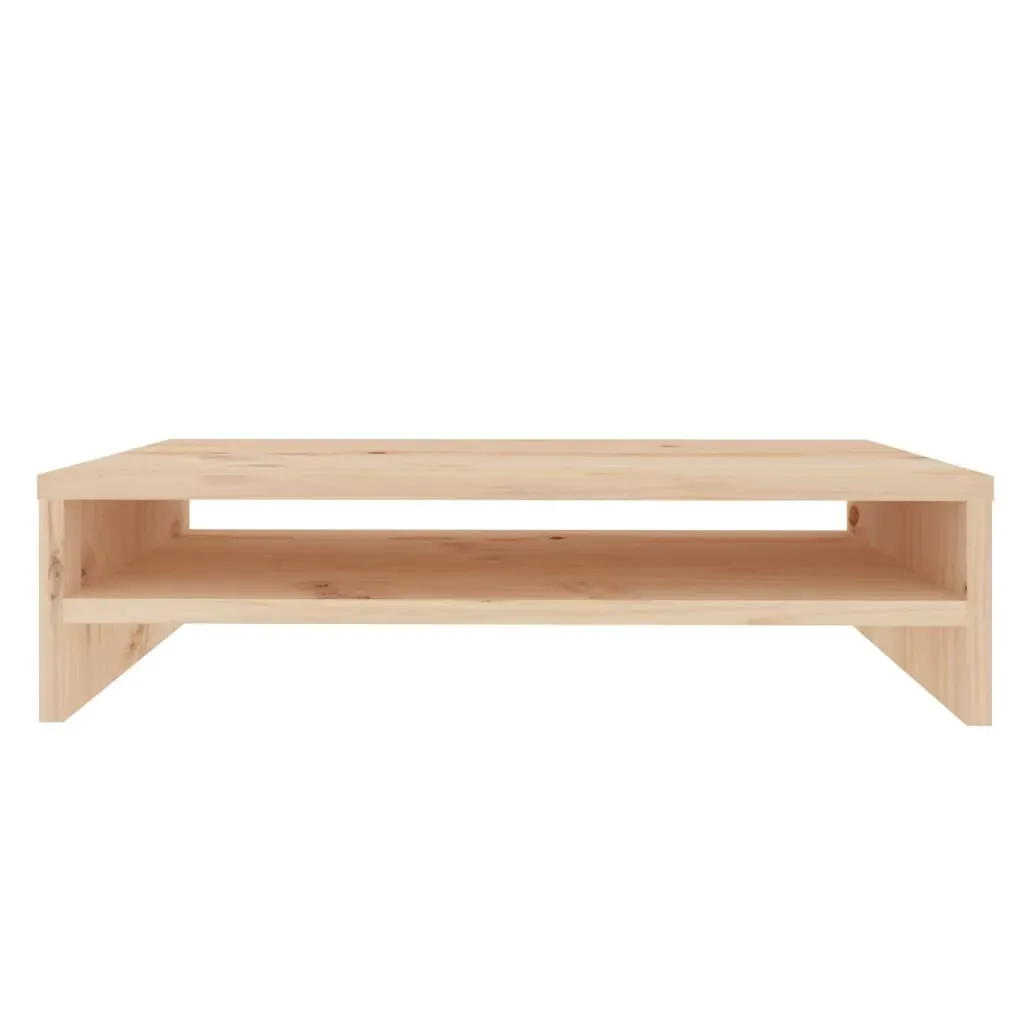 Douglasville Monitor Stand 50x24x13 cm Solid Wood Pine Price