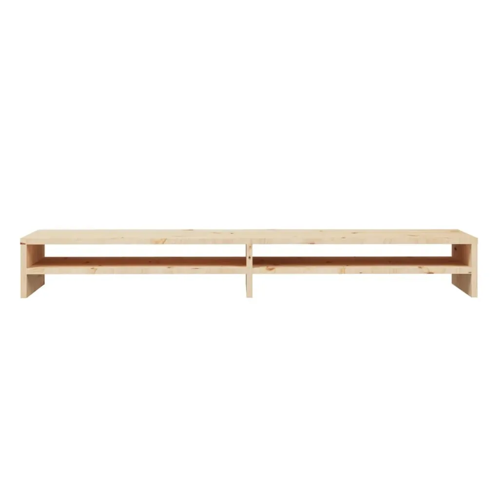 Whittlesey Monitor Stand 100x24x13 cm Solid Wood Pine Price