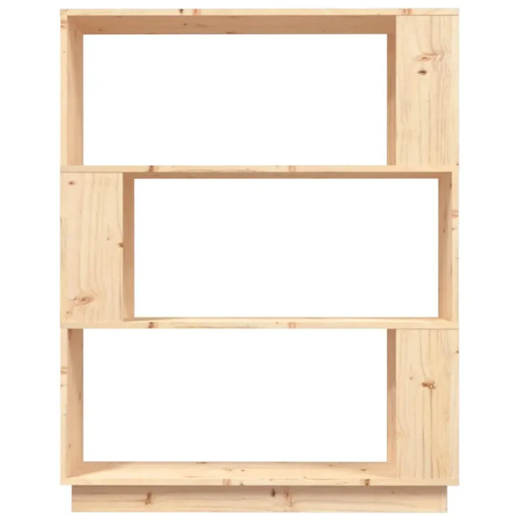 Coppell Book Cabinet/Room Divider 80x25x101 cm Solid Wood Pine Price