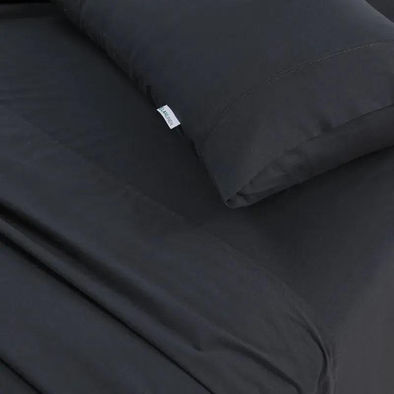 Elan Linen 100% Egyptian Cotton Vintage Washed 500TC Single Bed Sheets Set Price