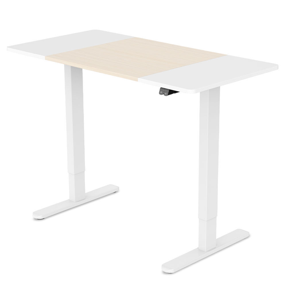 FORTIA Sit Stand Standing Desk, 72-118cm Height Adjustable, 70kg Load, Frame Price