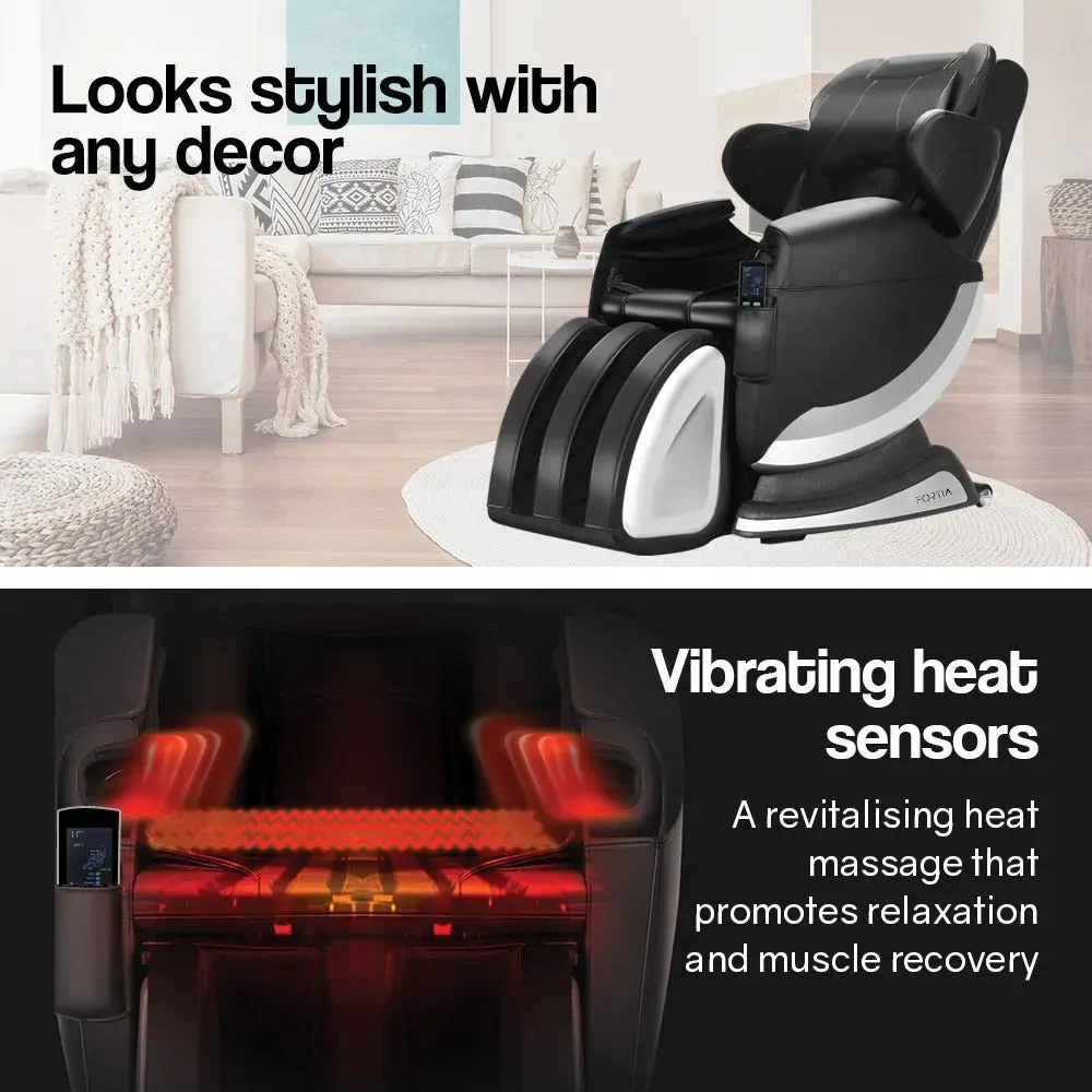 FORTIA Electric Massage Chair Full Body Reclining Zero Gravity Recliner Back Kneading Massager Price