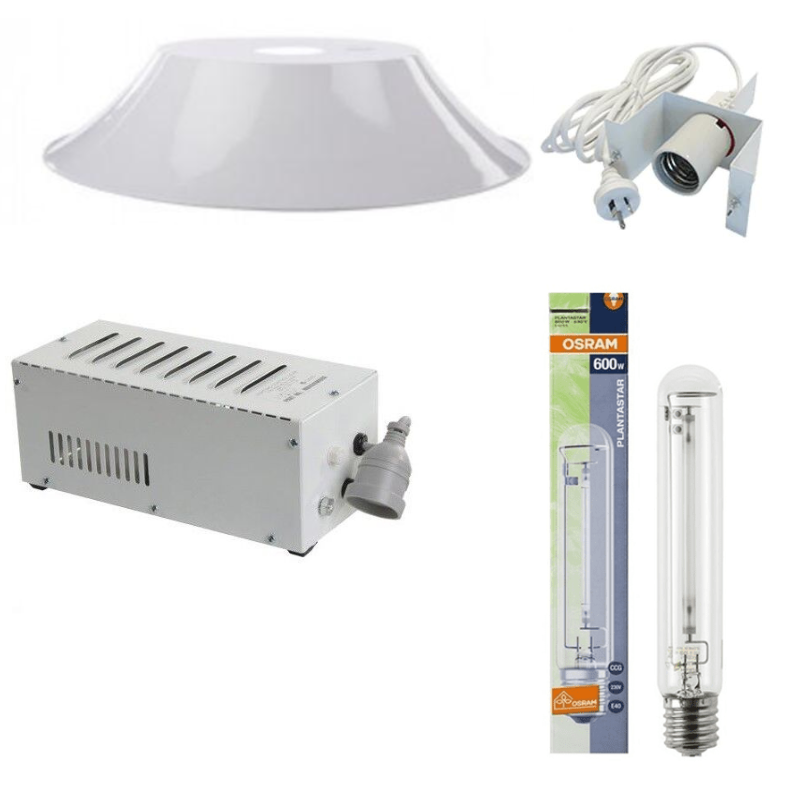 HPS Grow Light Kit with Osram Bulb and 900mm Deep Bowl Reflector Price