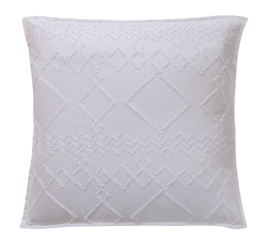 TUFTED MICROFIBRE SUPER SOFT EUROPEAN PILLOWCASE Price