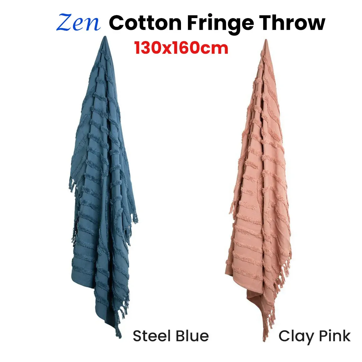 J Elliot Home Zen Luxury Fringe Throw 130 x 160cm Price