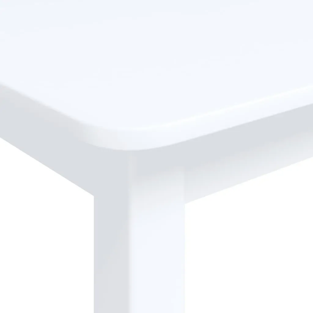 Dining Table 114x71x75 cm Solid Rubber Wood Price