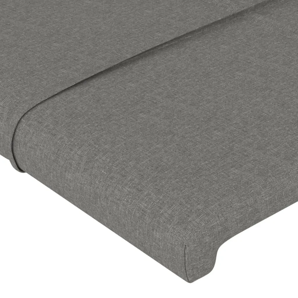 Headboard with Ears Dark Grey Fabric Price