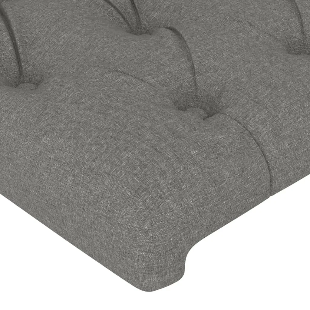 Headboard with Ears Dark Grey Fabric Price