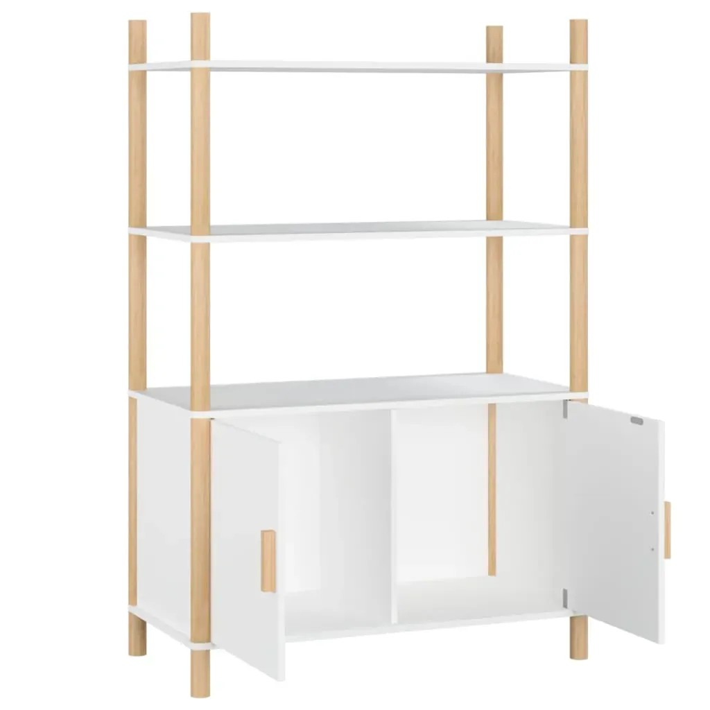 Highboard 80x40x121 cm Engineered Wood Price