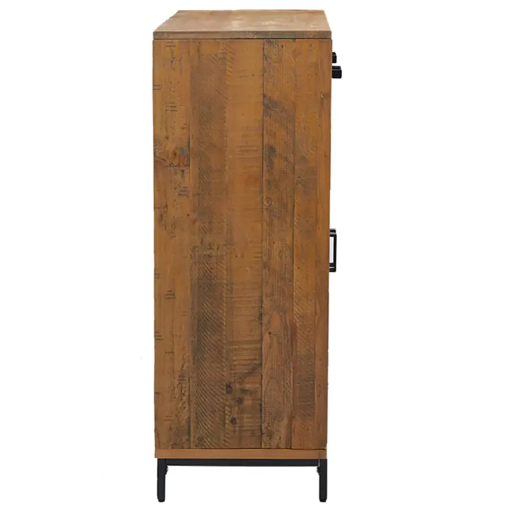 Shoe Rack 75x40x110 cm Solid Recycled Pinewood Price