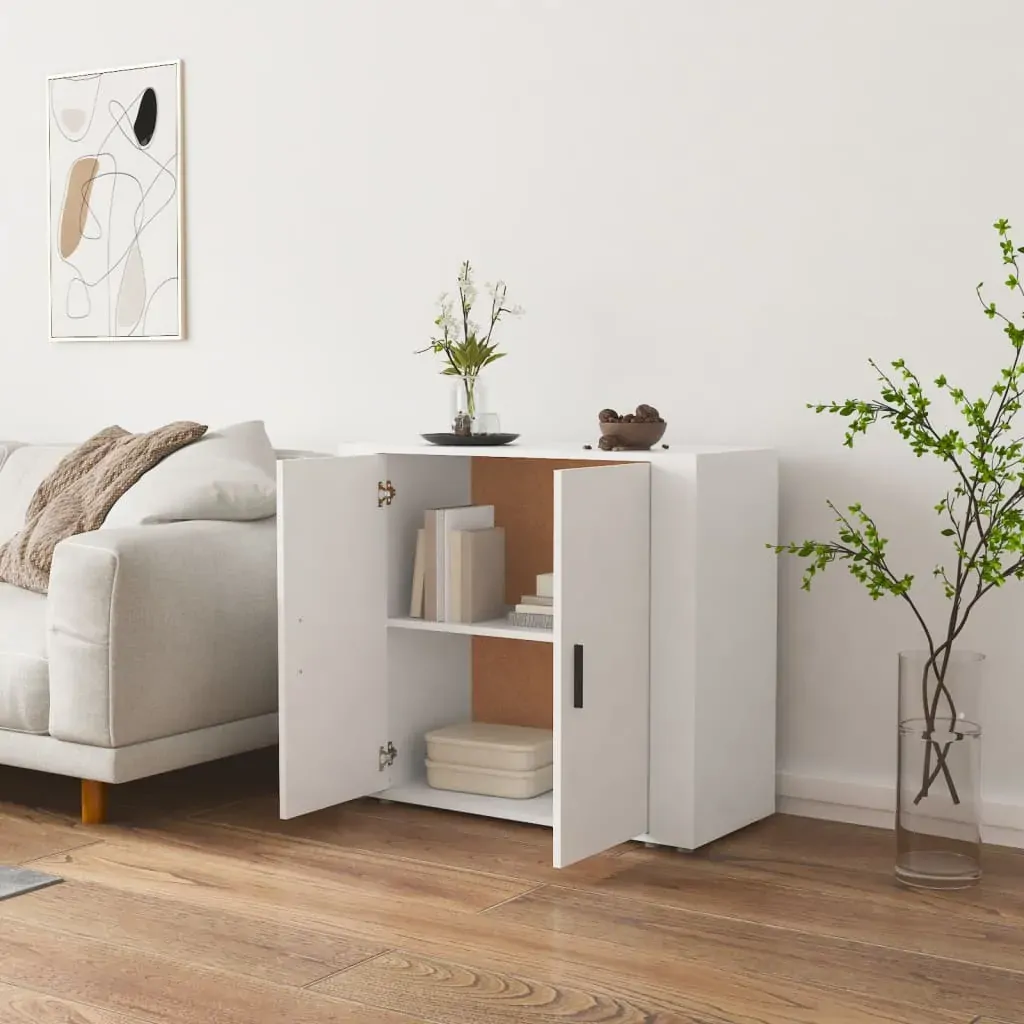 Sideboard 80x33x70 cm Engineered Wood Price