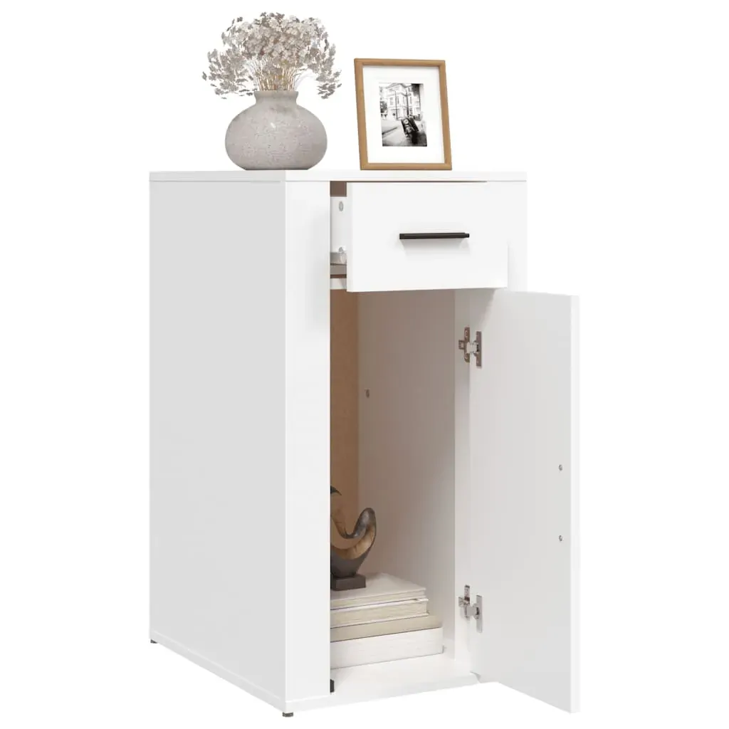 Desk Cabinet 40x49x75 cm Engineered Wood Price