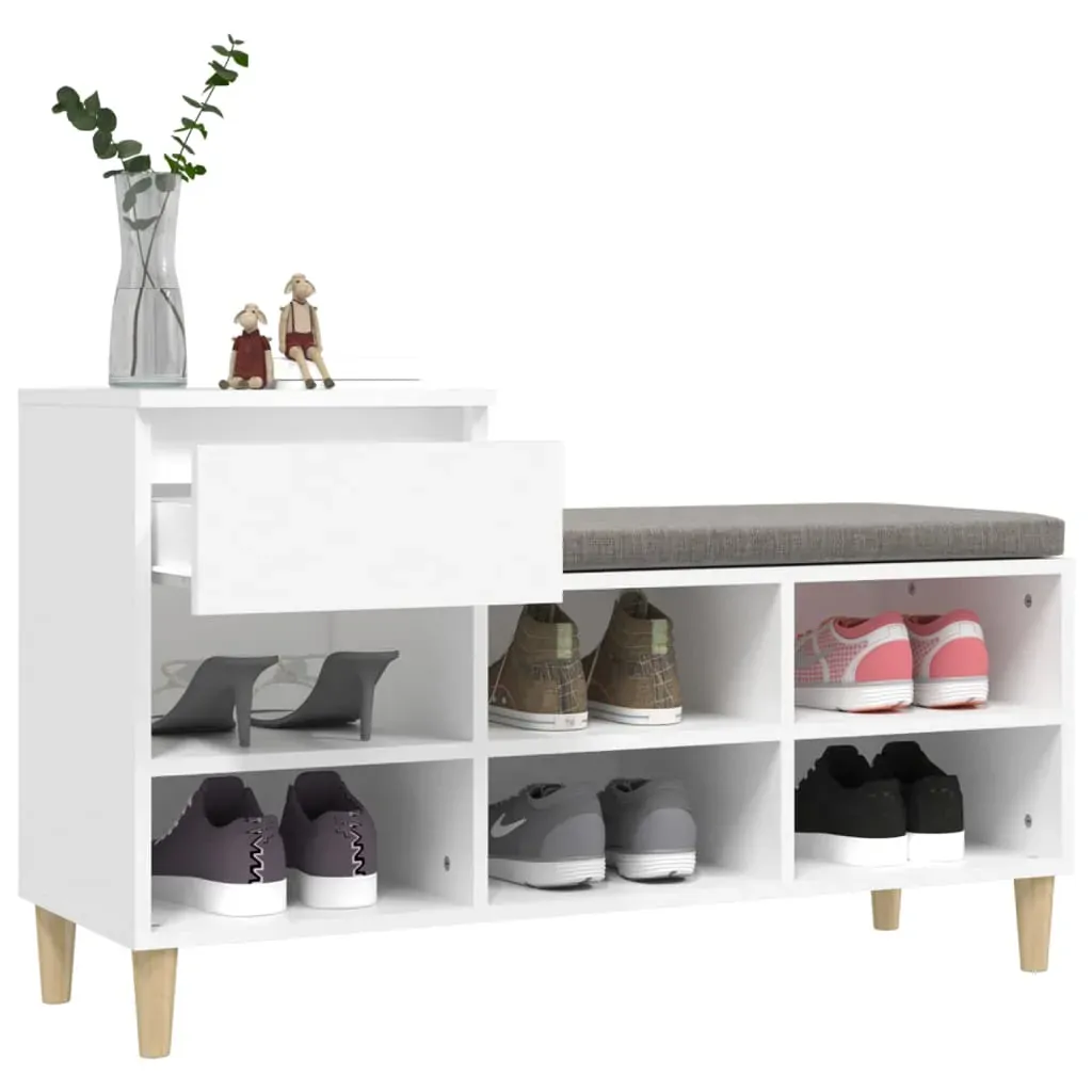 Shoe Cabinet 102x36x60 cm Engineered Wood Price