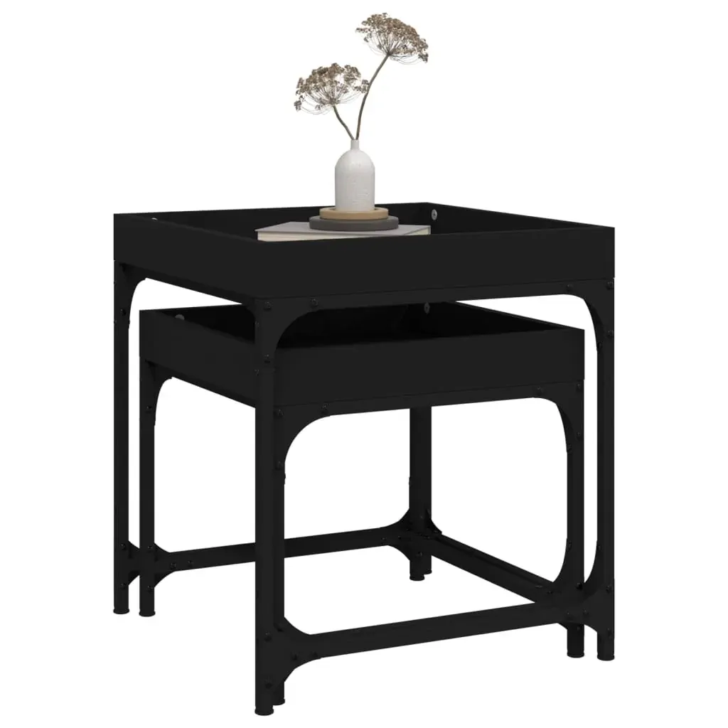 Patcham Side Tables 2 pcs Engineered Wood Price