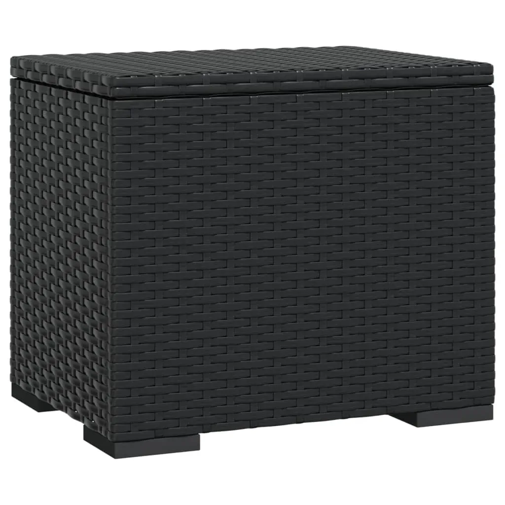 Ottoman with Cushion 40x30x40 cm Poly Rattan Price