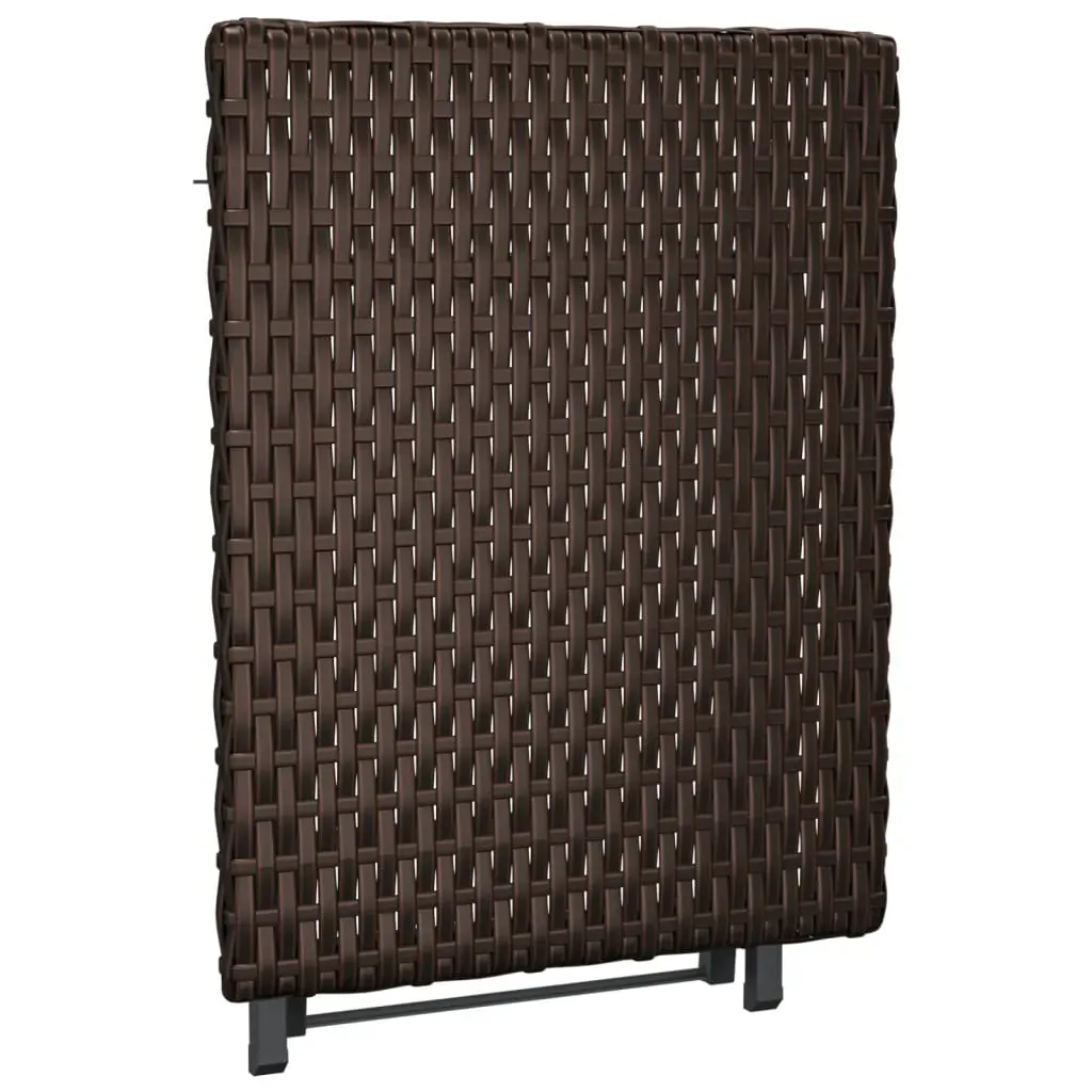 Folding Table 45x35x32 cm Poly Rattan Price