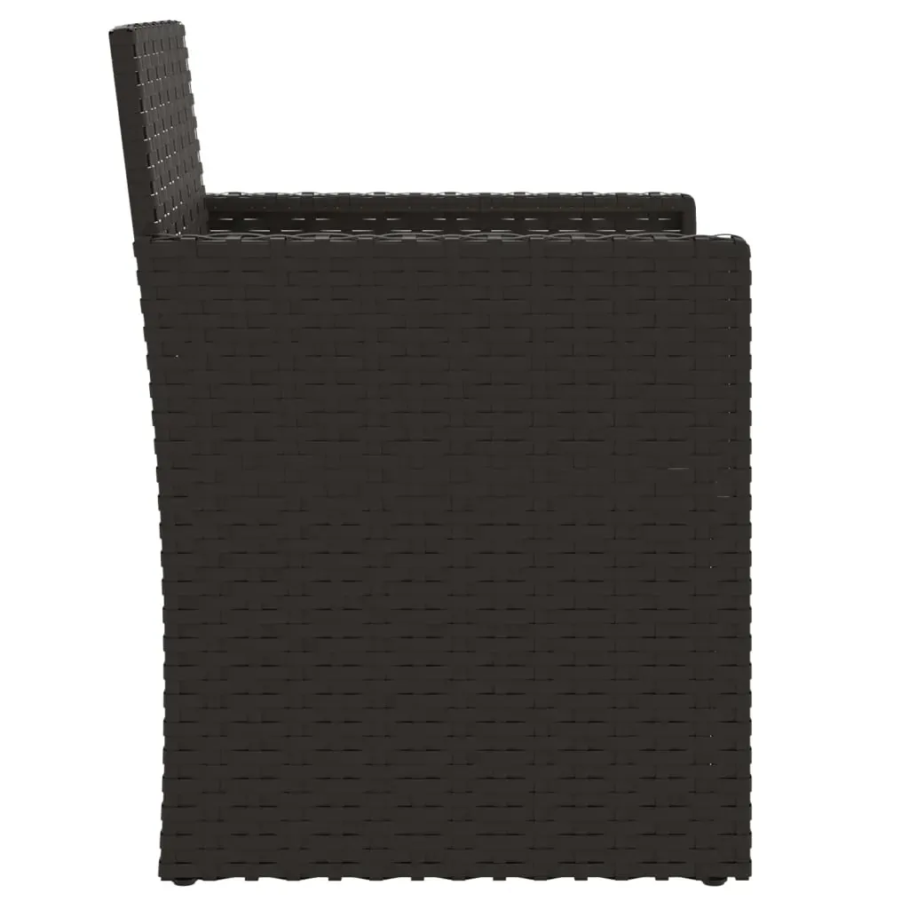 Garden Armchair with Cushion Poly Rattan Price