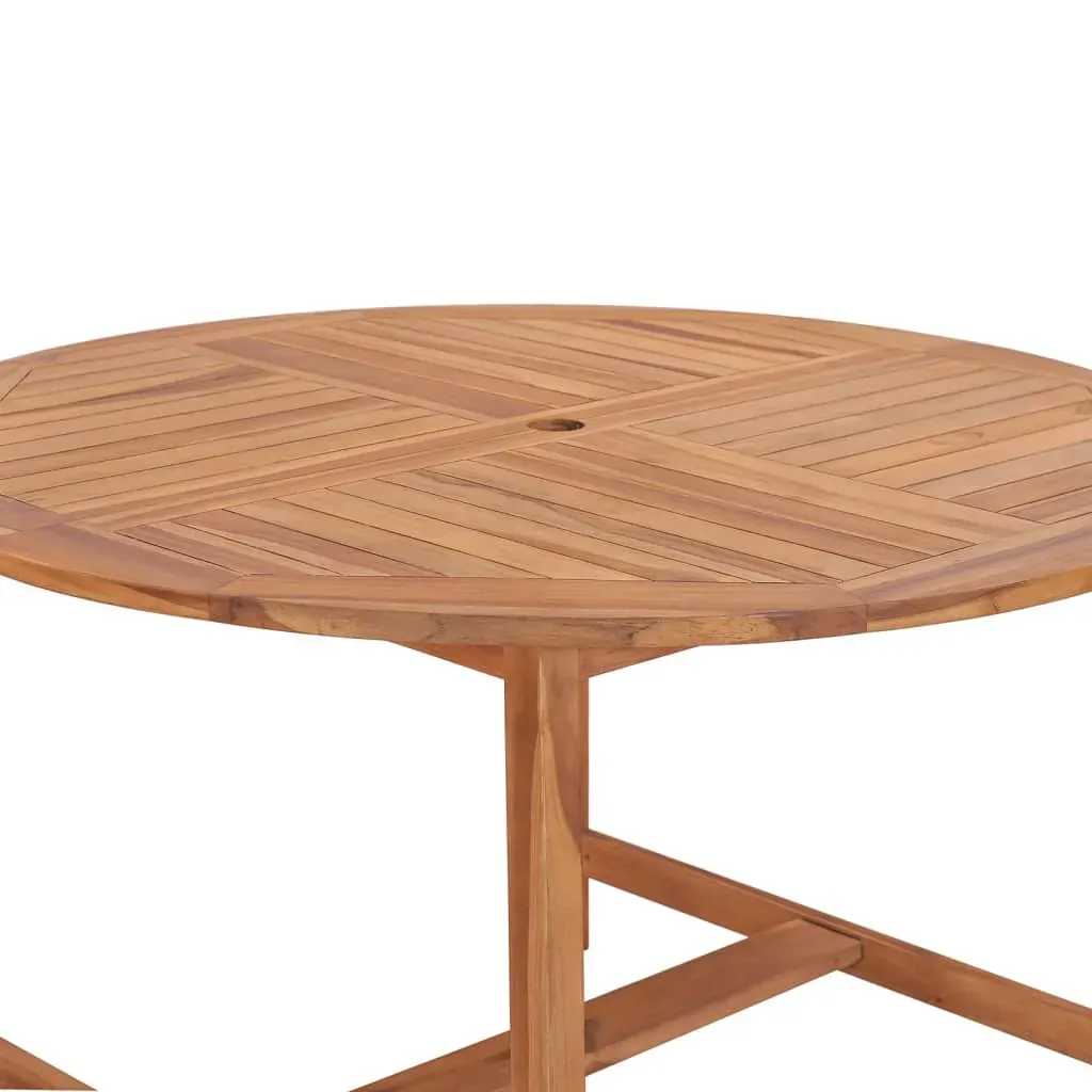 Garden Dining Table 110x75 cm Solid Wood Teak Price