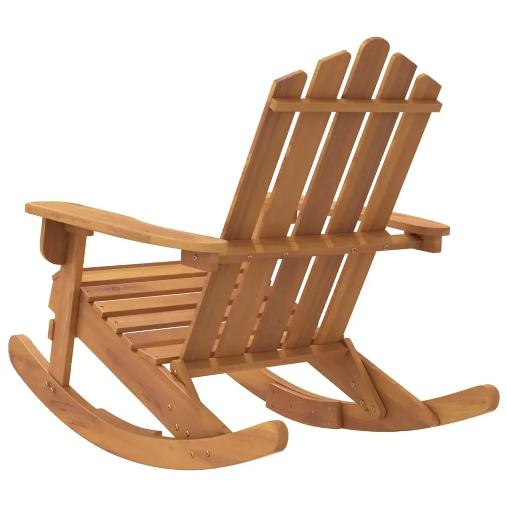 Adirondack Rocking Chair Solid Acacia Wood Price