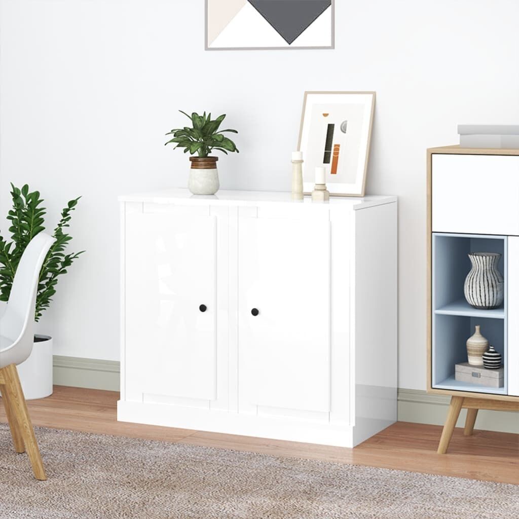 Sideboard White 37.5x35.5x67.5 cm Engineered Wood Price