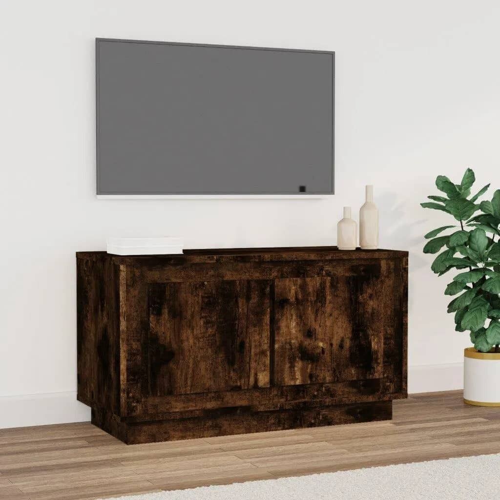TV Cabinet White 80x35x45 cm Engineered Wood Price