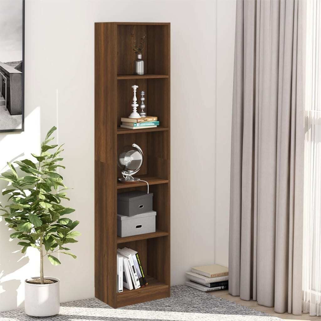 5-Tier Book Cabinet Engineered Wood Price