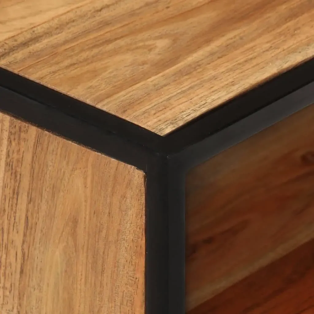Bed Cabinet 40x30x50 cm Solid Acacia Wood Price