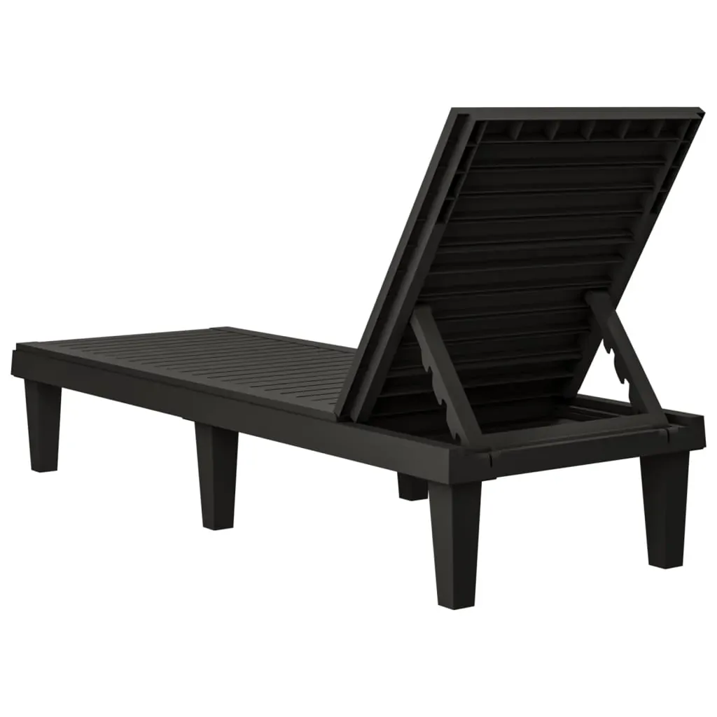 Sun Lounger 155x58x83 cm Polypropylene Price