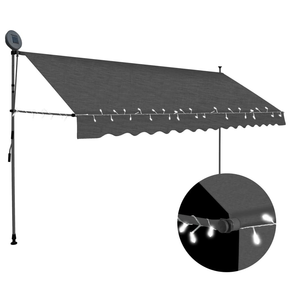 Manual Retractable Awning with LED Price