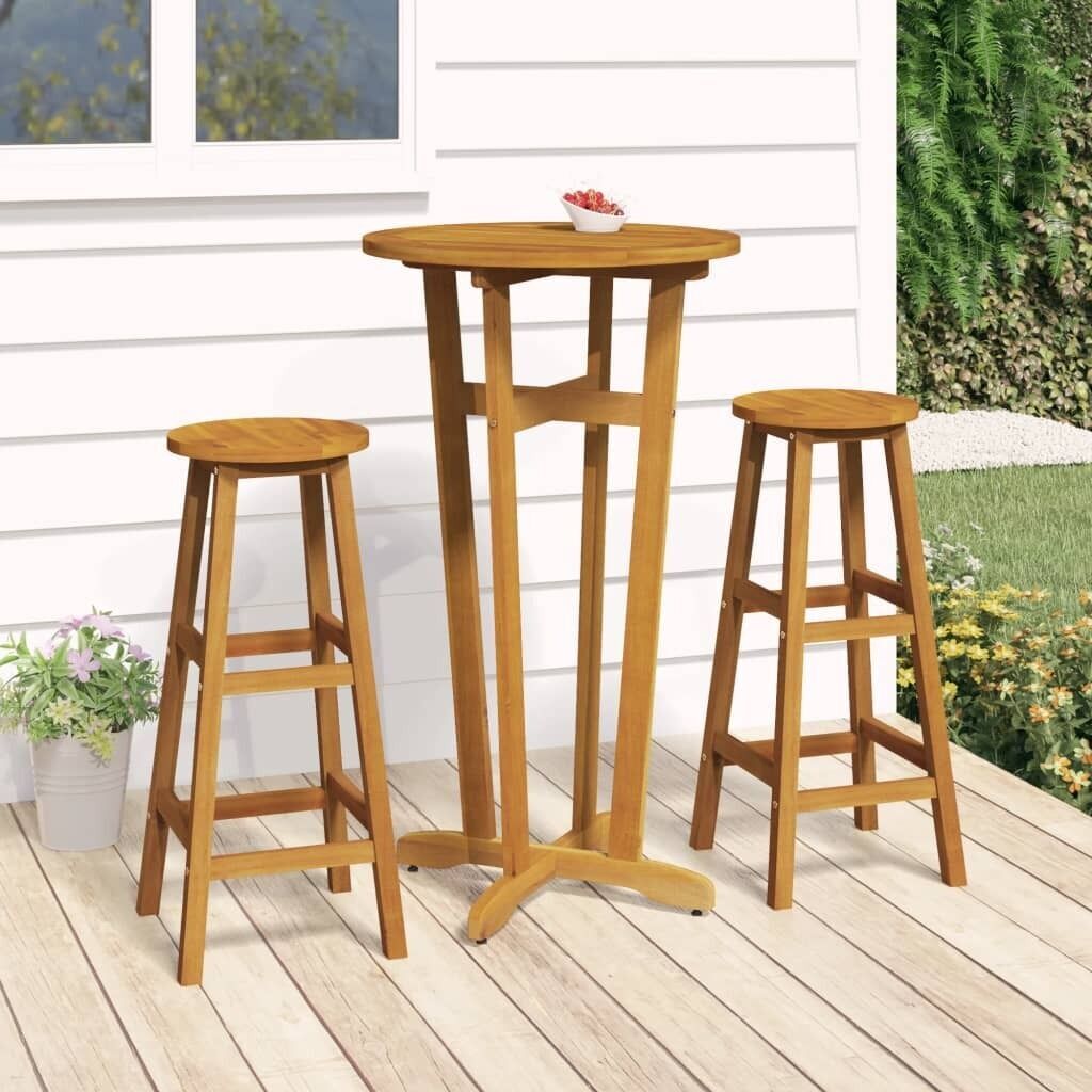 Garden Dining Set Solid Wood Acacia Price