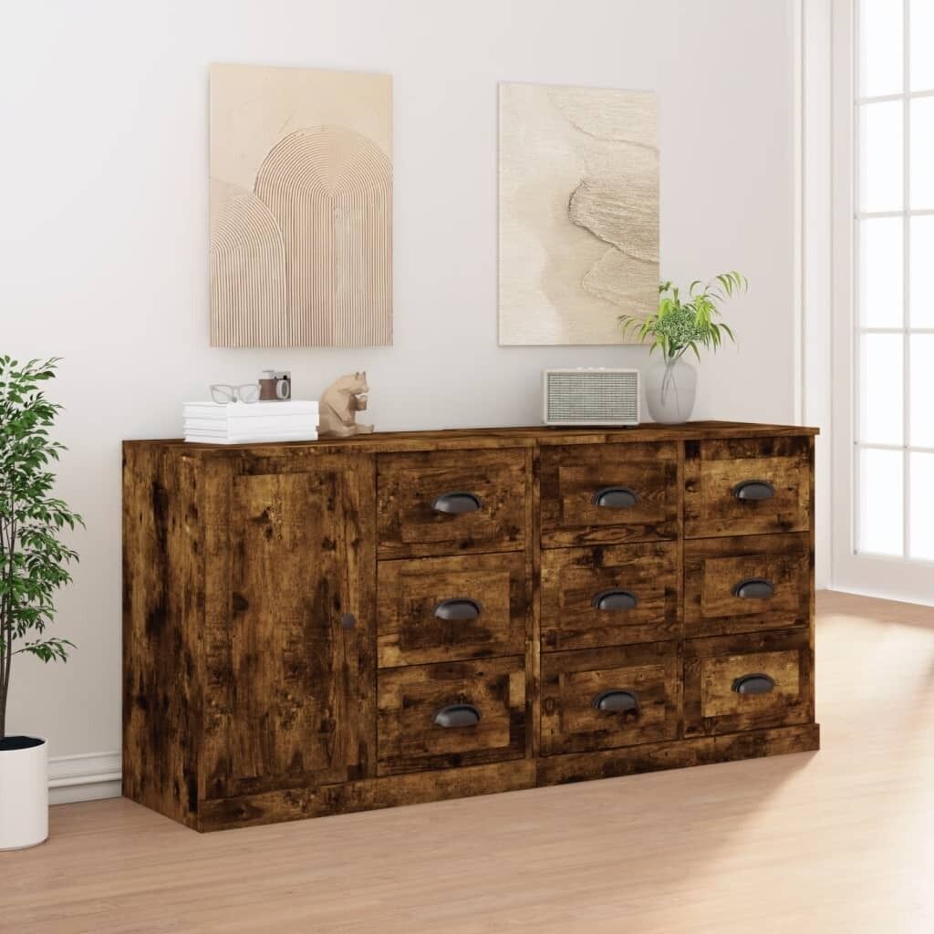 Sideboards 3 pcs Engineered Wood Price