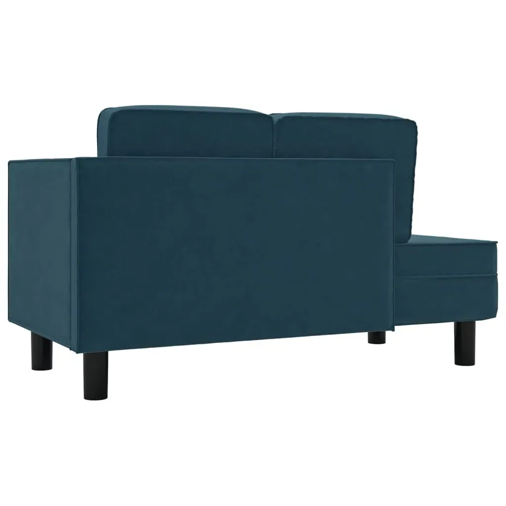 Chaise Lounge with Cushions and Bolster Velvet Price