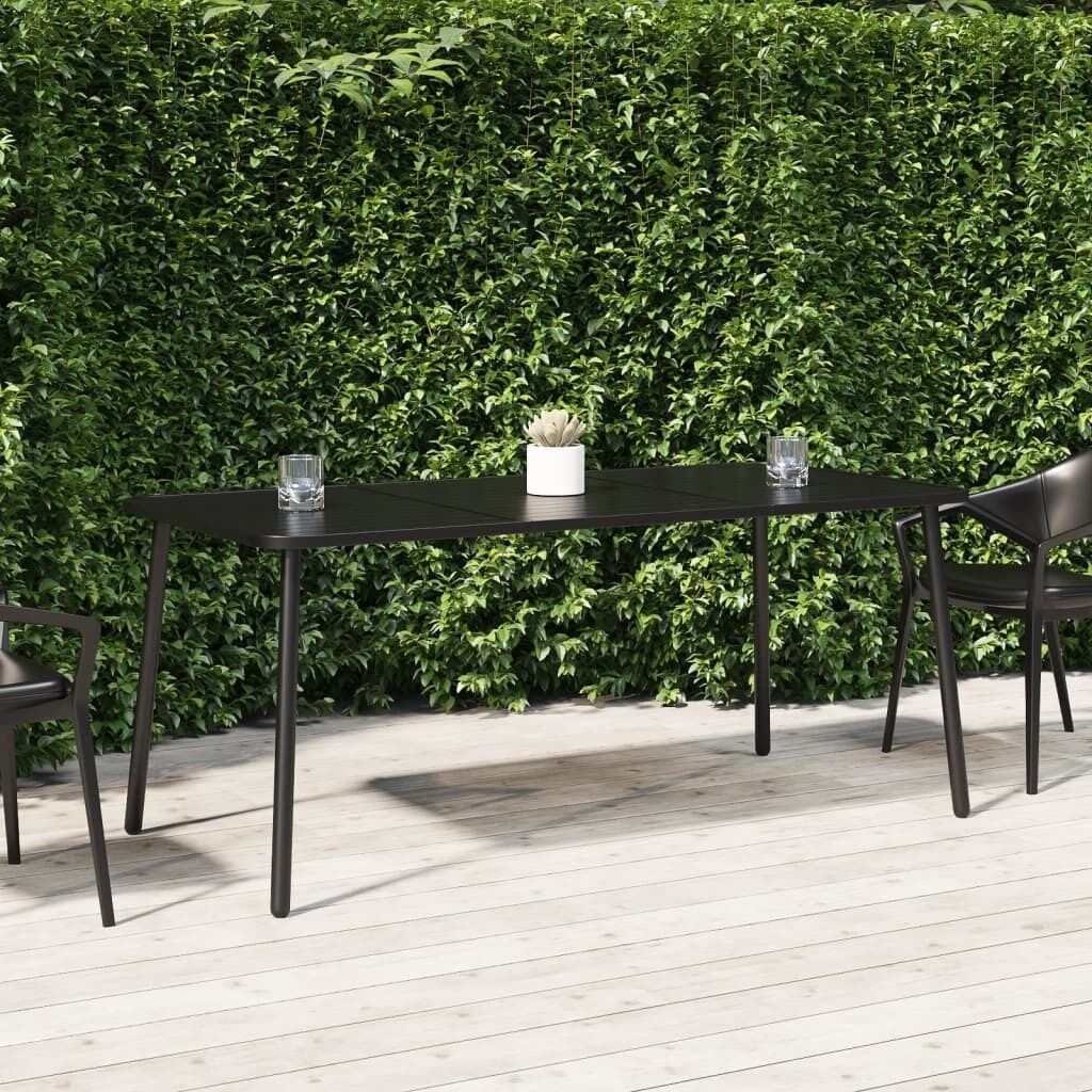 Garden Table Anthracite Steel Price