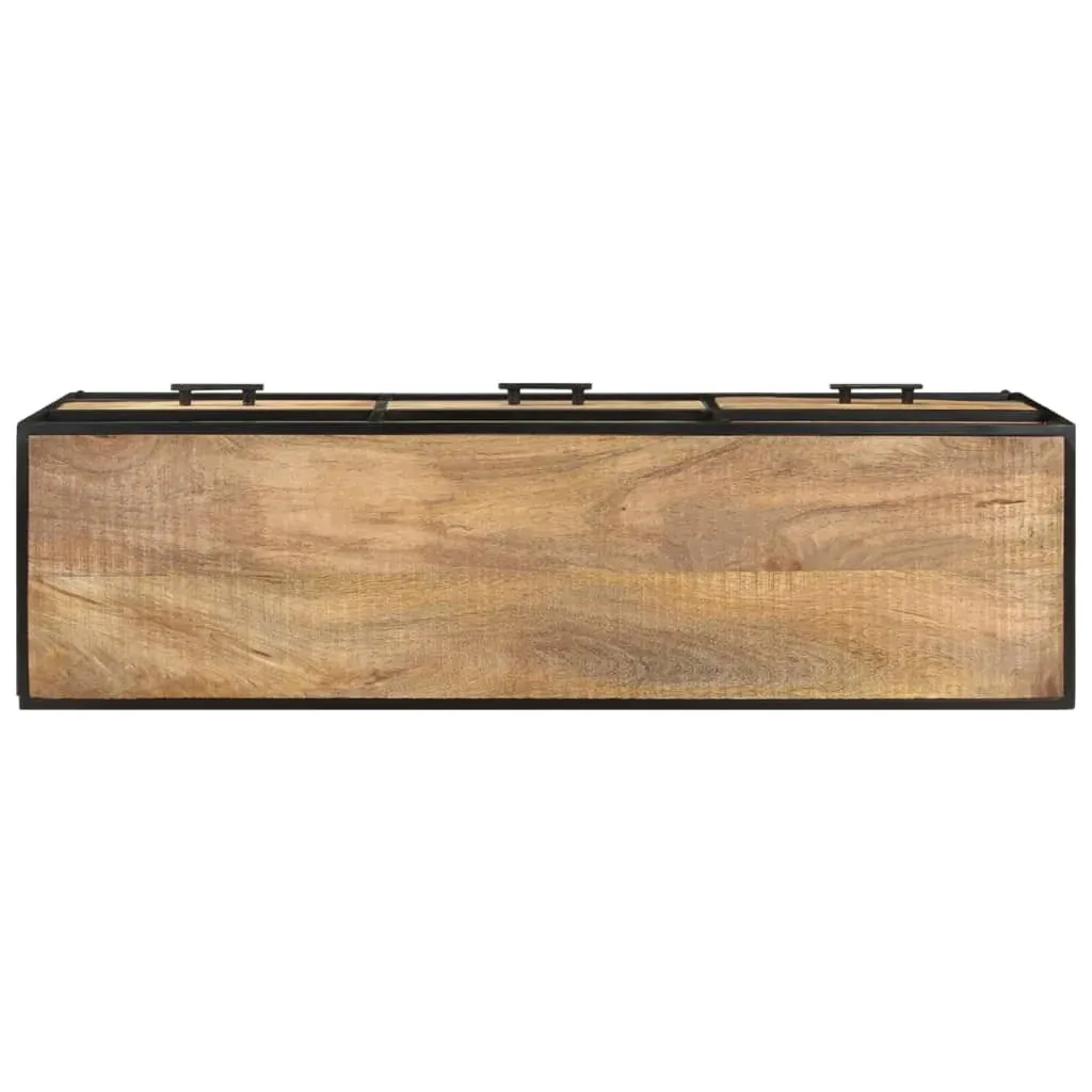 TV Cabinet 110x30x45 cm Rough Mango Wood Price