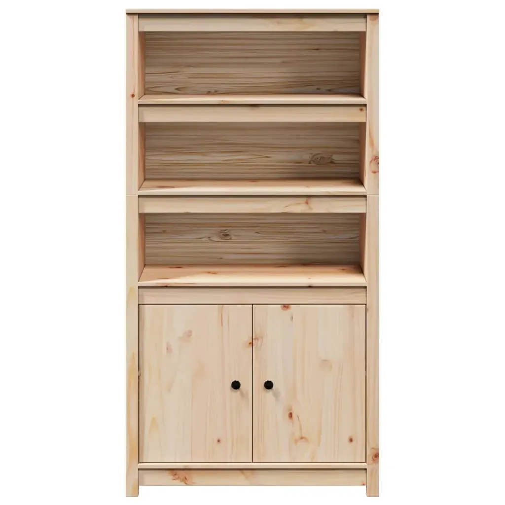 Highboard 80x35x154 cm Solid Pine Wood Price
