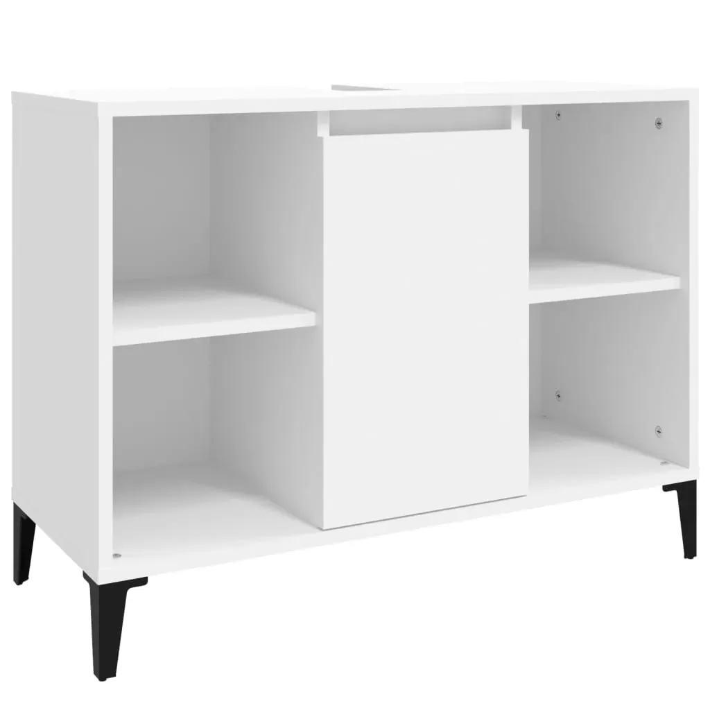 3 Piece Bathroom Furniture Set Engineered Wood Price