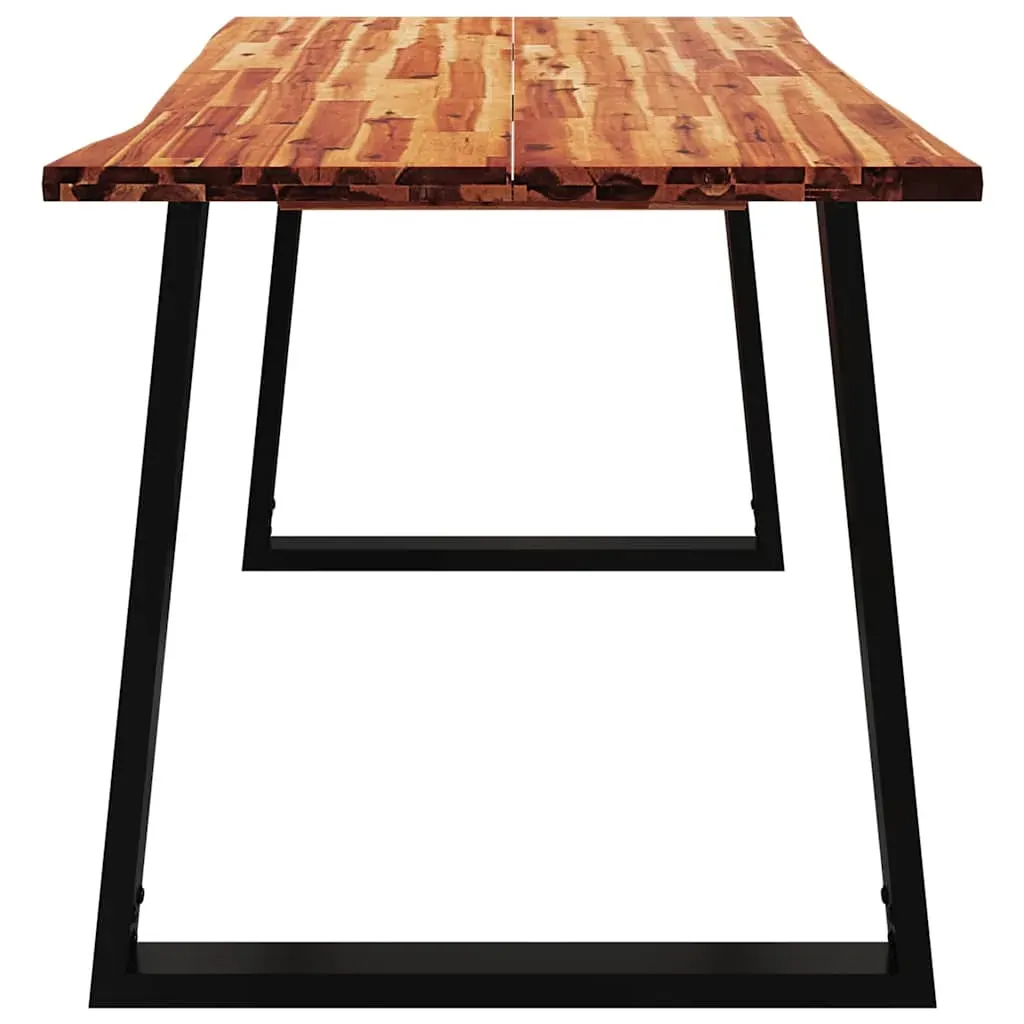 Dining Table with Live Edge Solid Wood Acacia Price