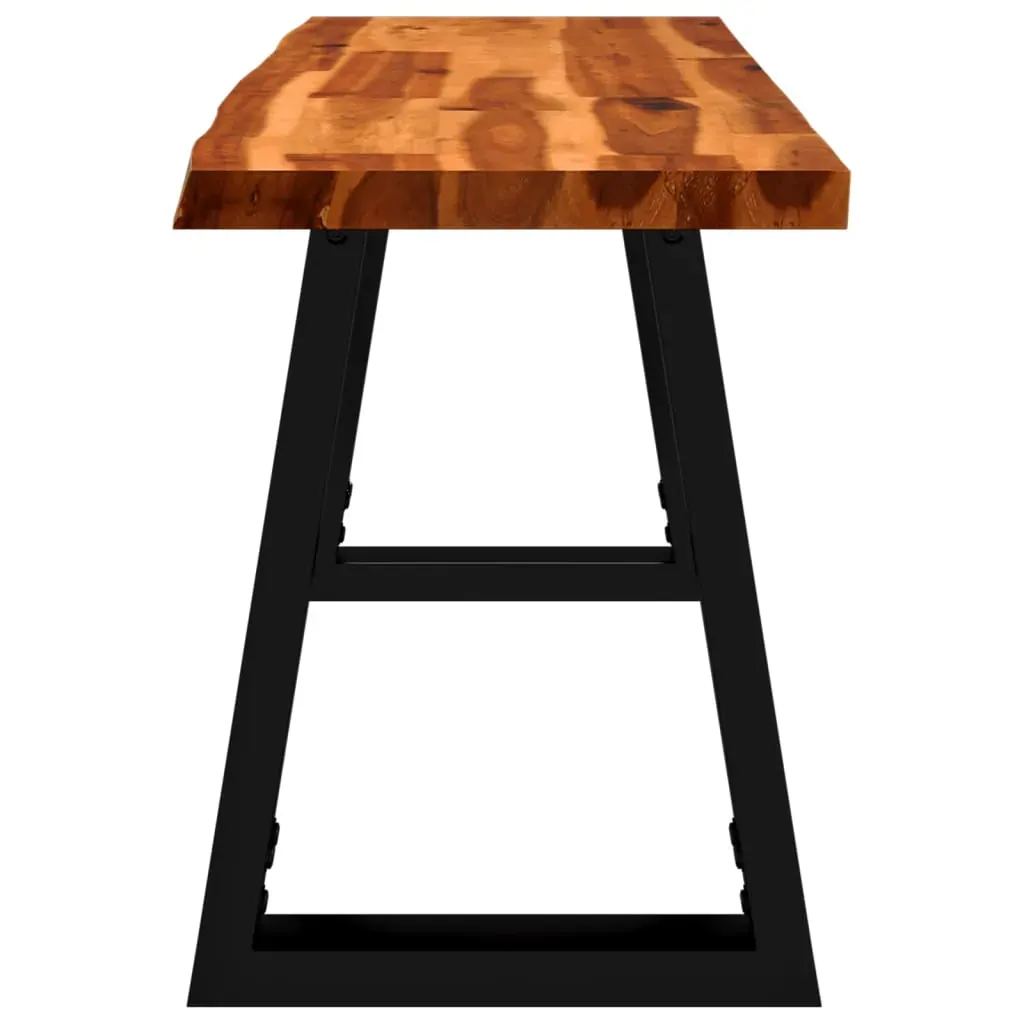 Bench with Live Edge Solid Wood Acacia Price