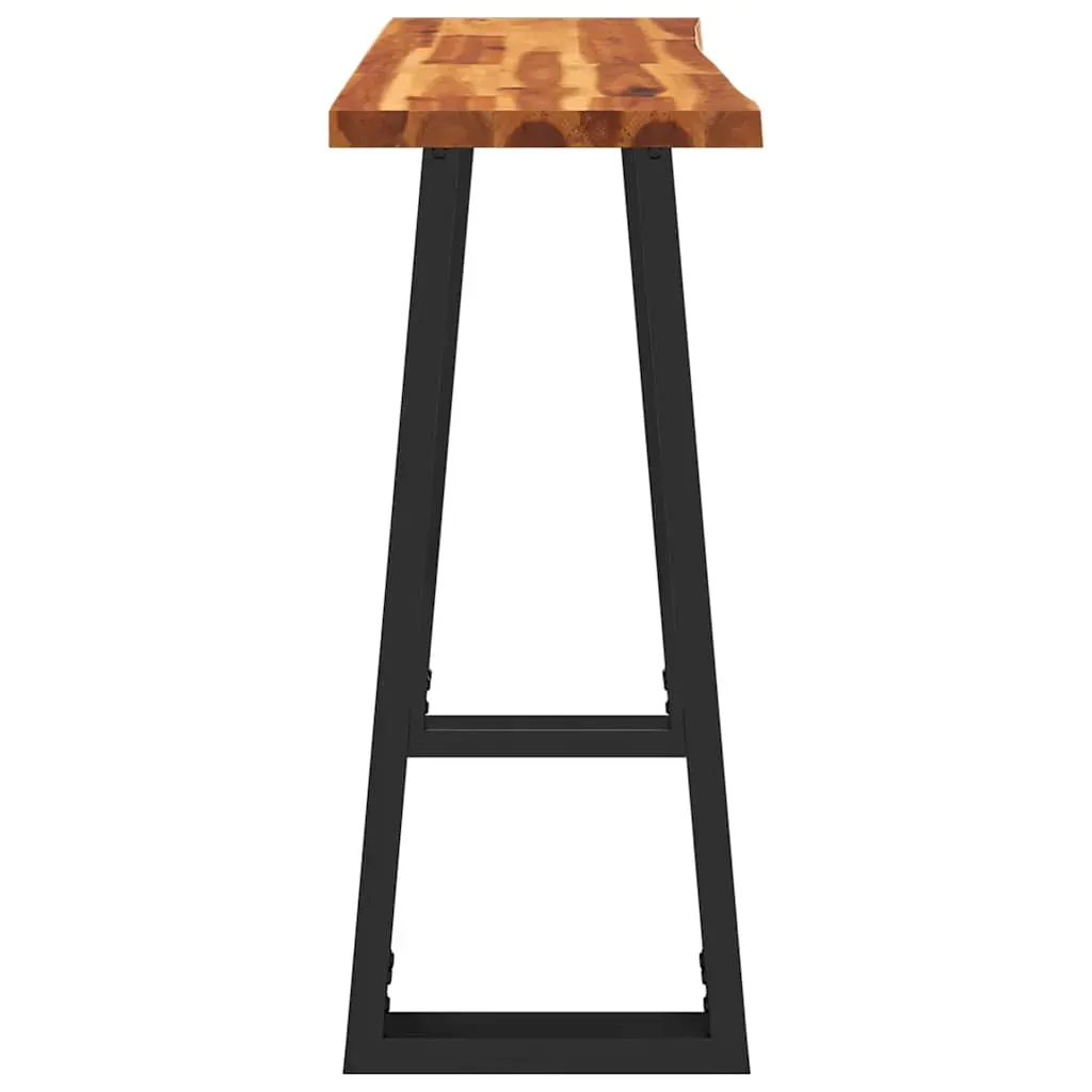 Console Table with Live Edge Solid Wood Acacia Price