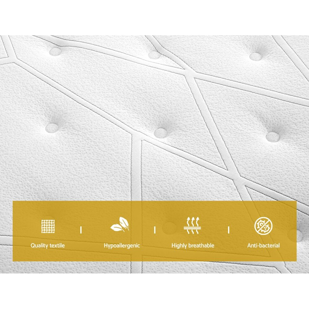 Giselle Bedding 32cm Mattress Euro Top Queen Price