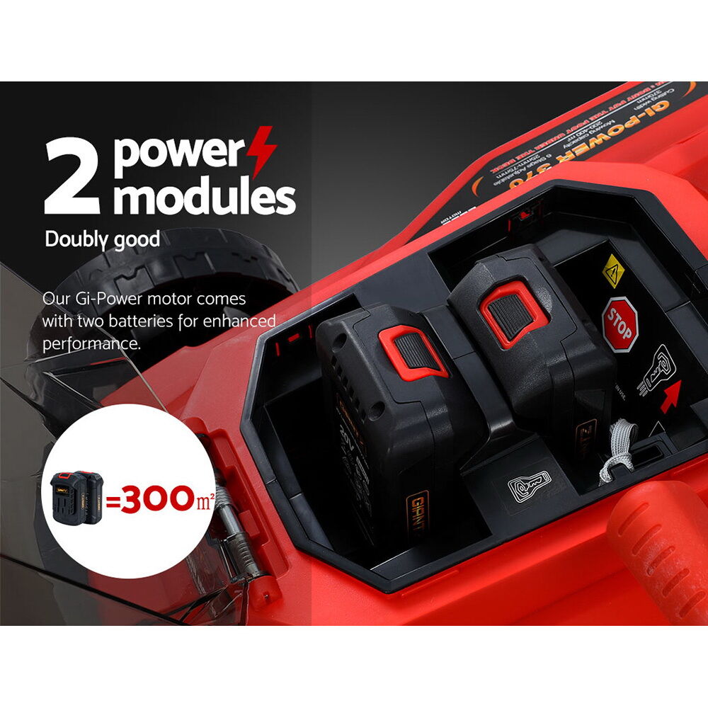 Giantz Lawn Mower 80V Battery Only Cordless 40V x2 Fits LI37 Price