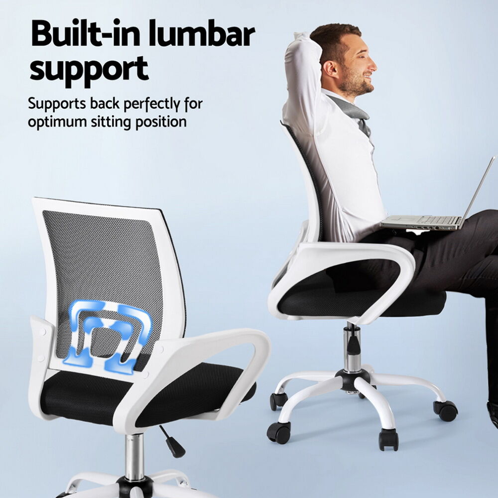 Artiss Office Chair Mesh Computer Gaming Desk Chairs Work Study Mid Back Price