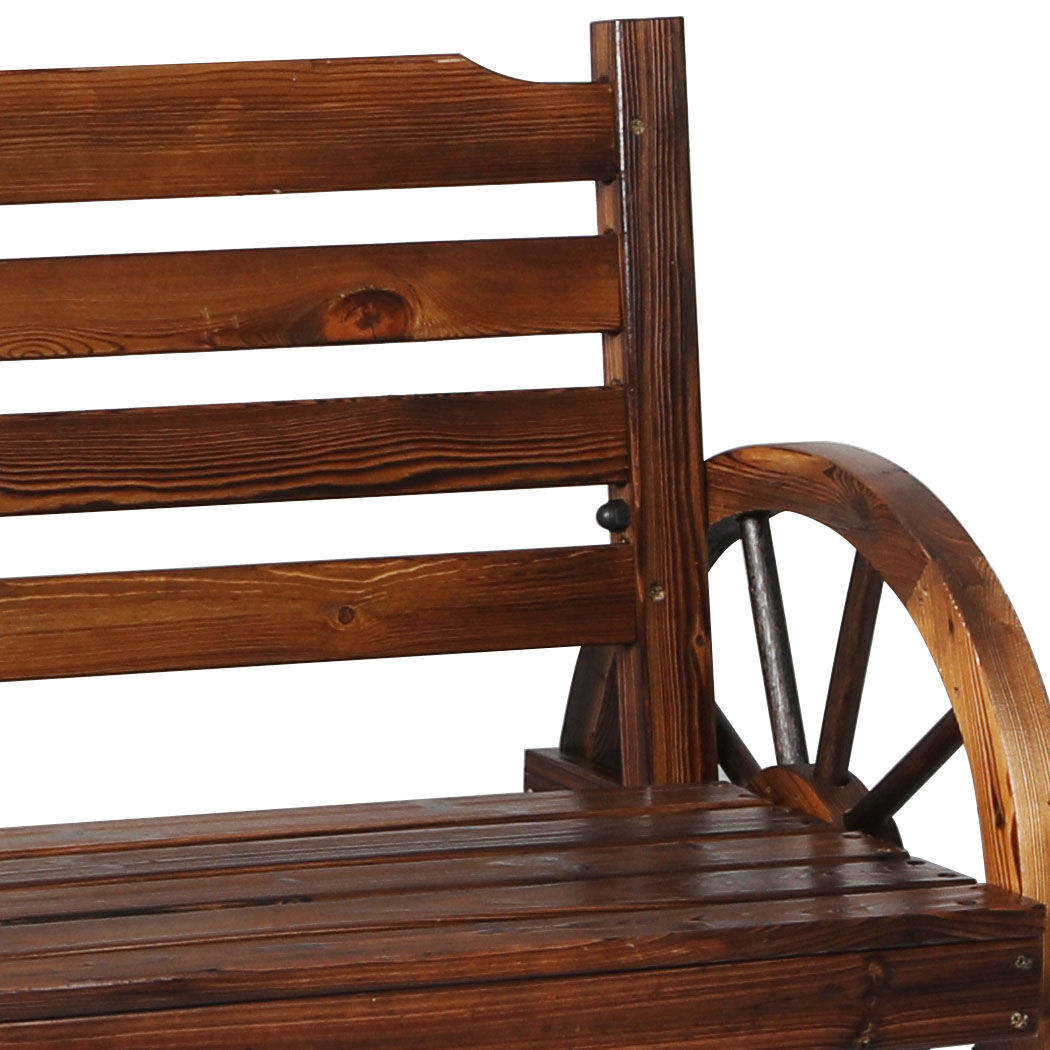 Garden Bench Wooden Wagon Seat Oak Price